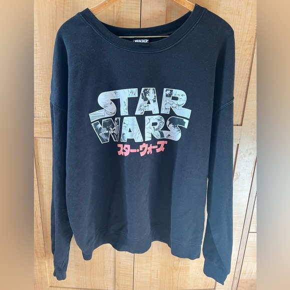 Star Wars Tops - Star wars anime style crewneck sweatshirt